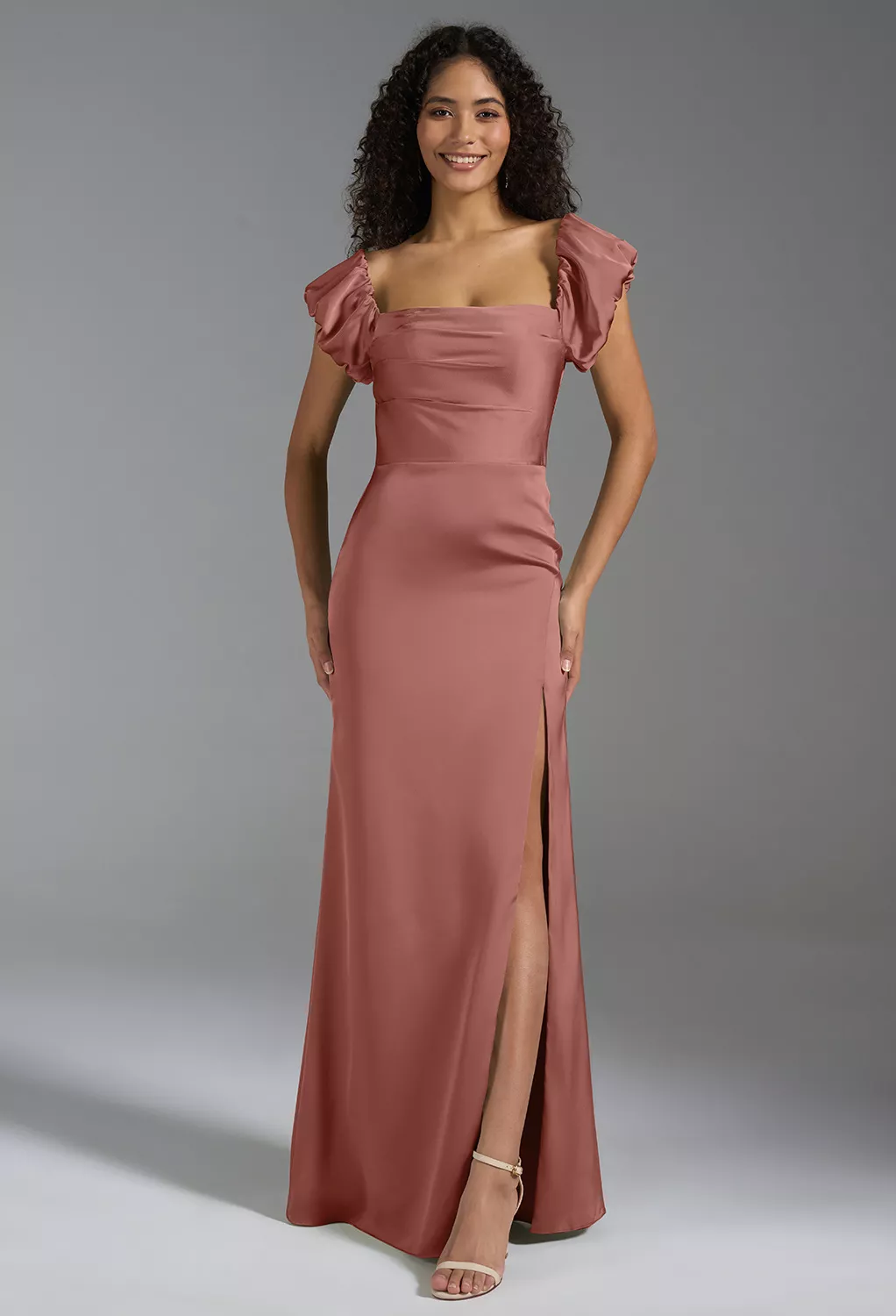 AW Samara Desert Rose  Convertible Convertible Bridesmaid Dresses